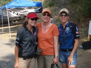 Heidi with World Champion Pro 3-Gun Shooters Katie Harris & Diana Liedorff